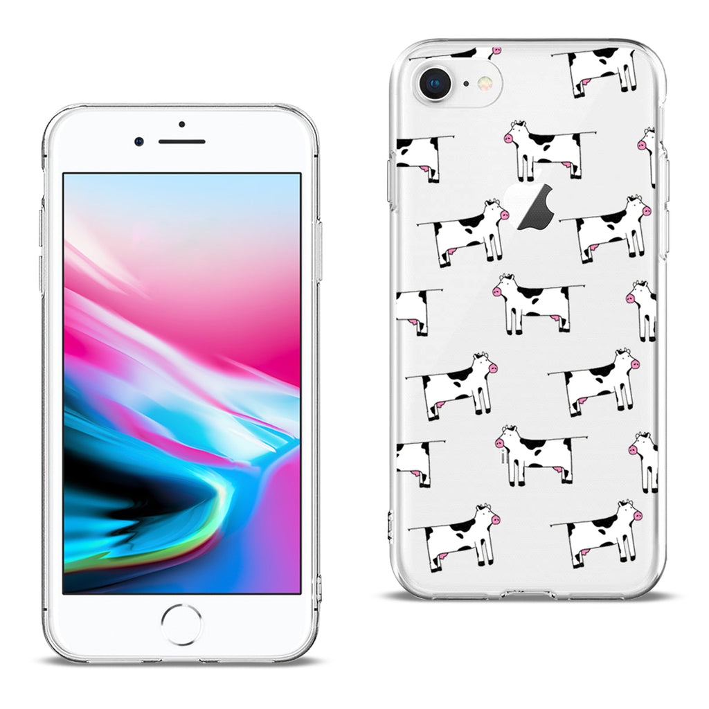 Reiko Iphone 7 8 Se2 Design Air Cushion Case With Cow Design Maxstra