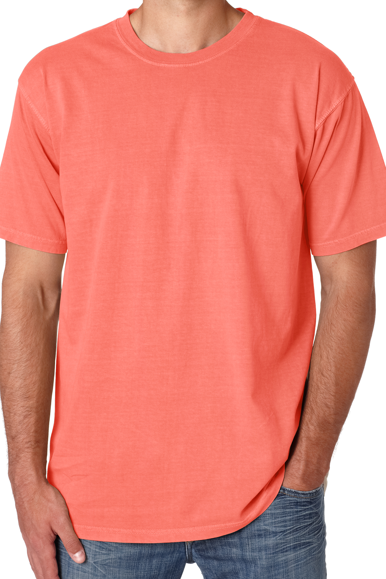 Shades Of Red Orange Comfort Colors Adult Ring Spun Cotton Tee