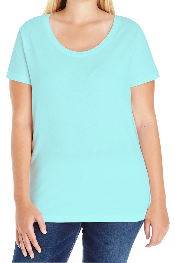 L.A.T. Ladies Curvy Tee #3804 | eWAM - eWAM Boutique