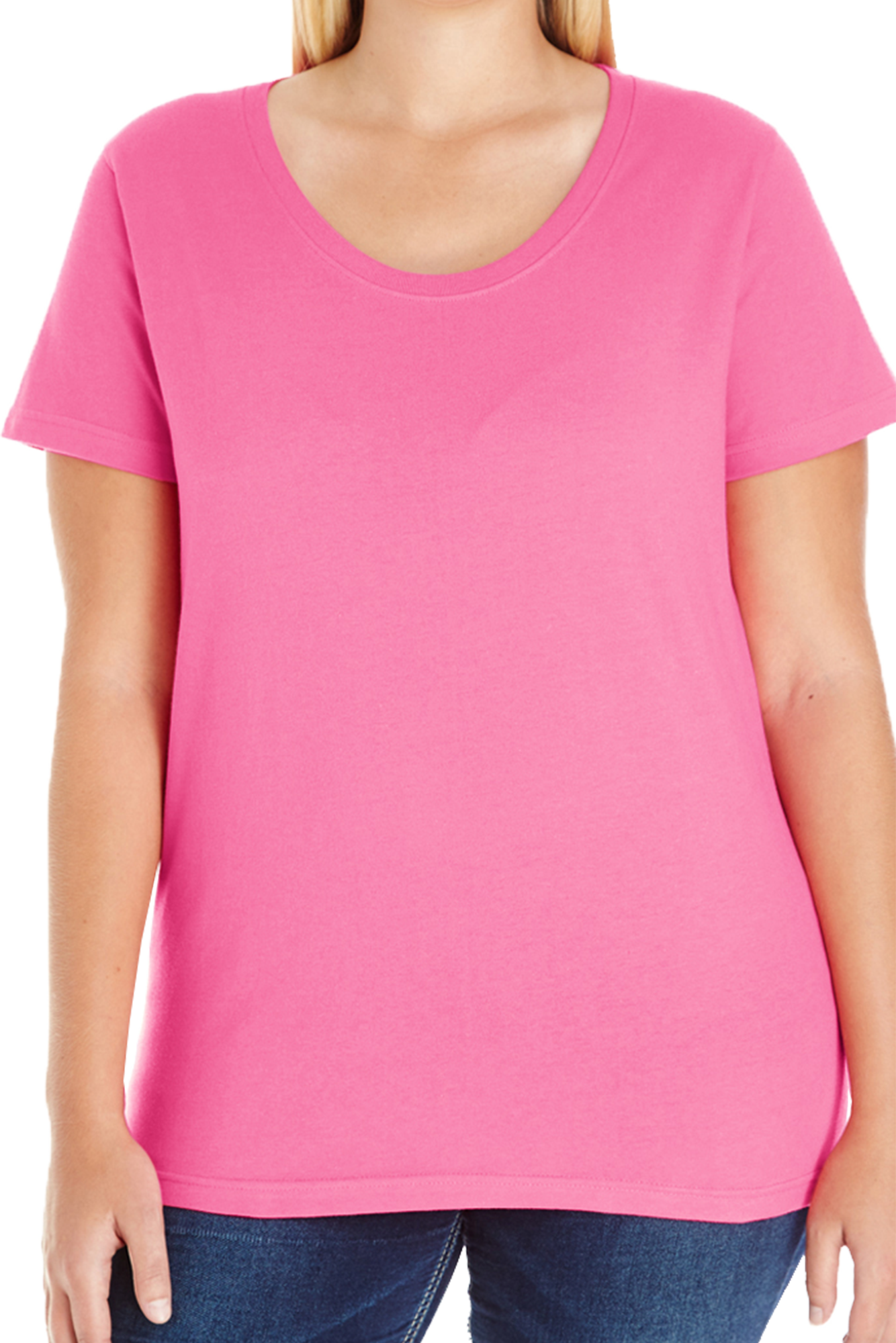 L.A.T. Ladies Curvy Tee #3804 | eWAM - eWAM Boutique