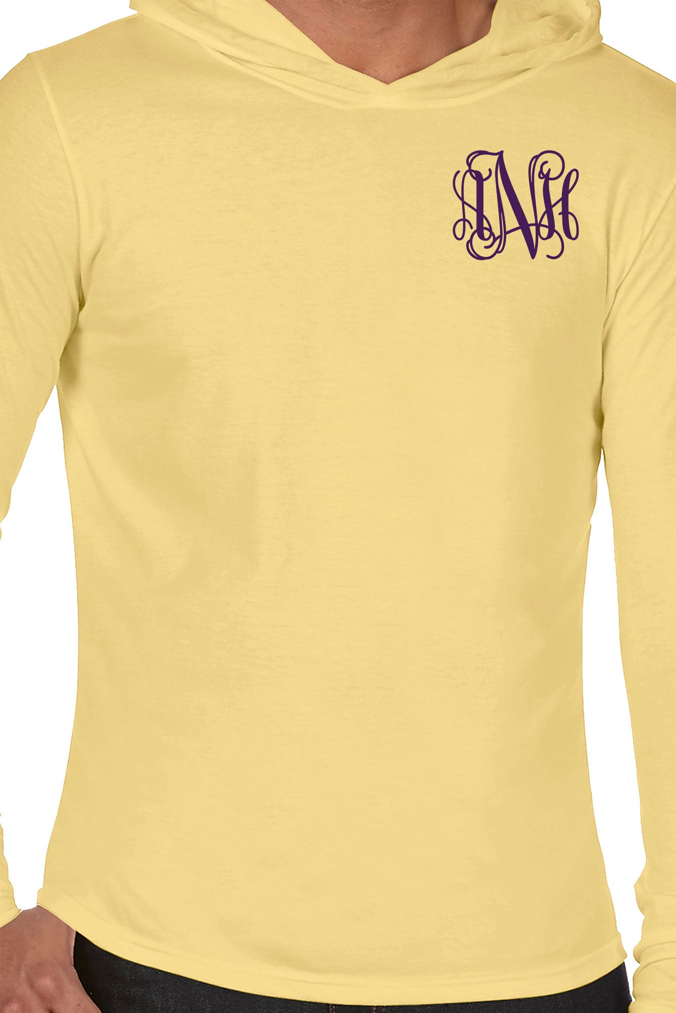 yellow comfort colors sweatshirt