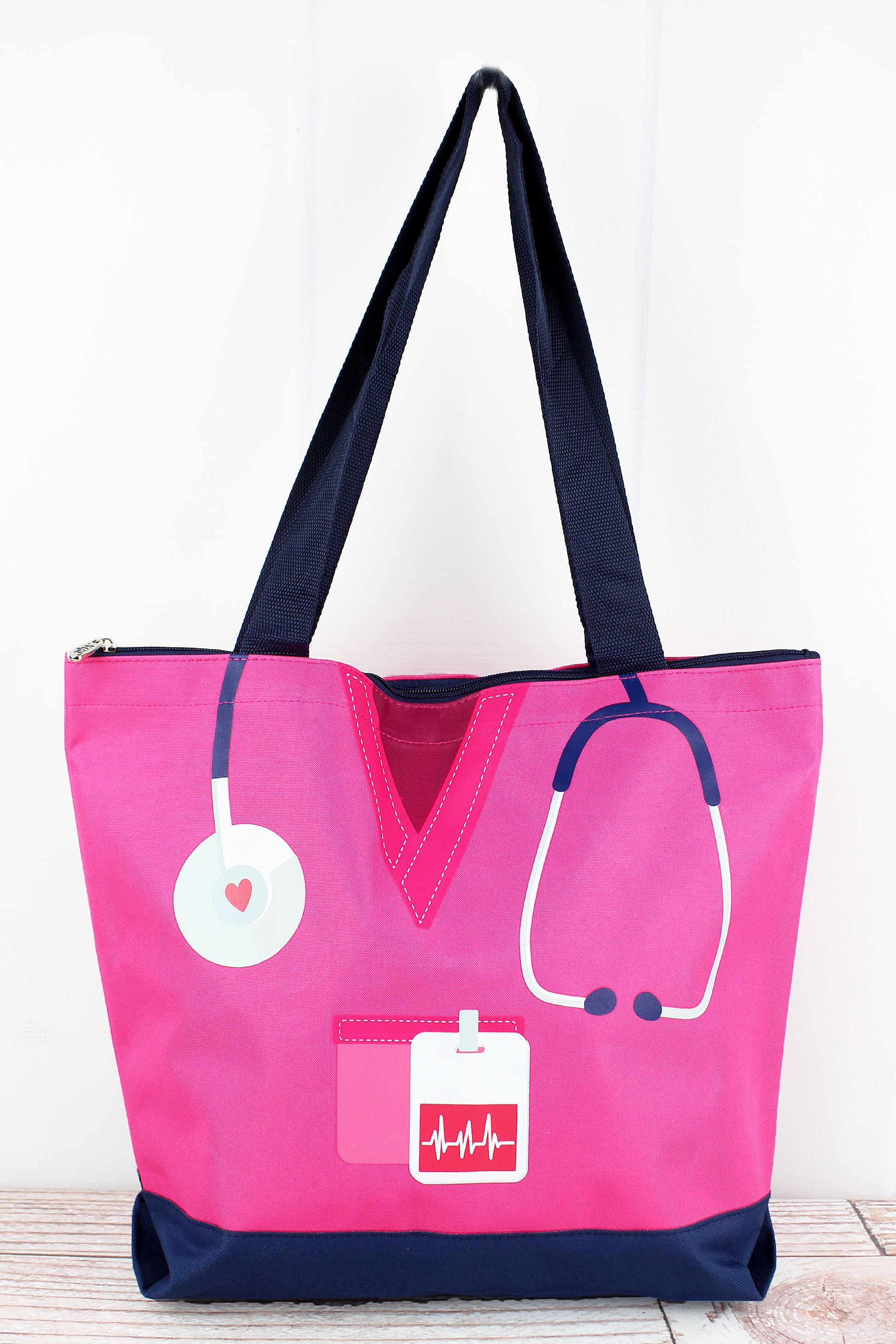 hot pink beach bag