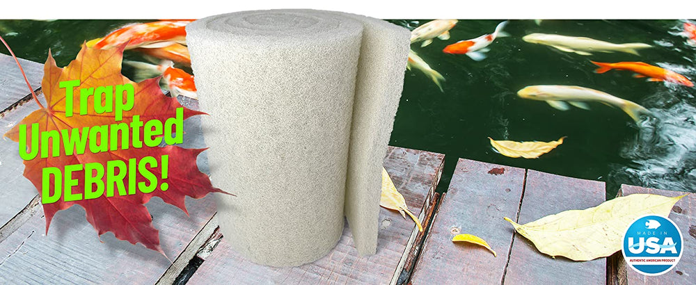 fine filter pads for koi
