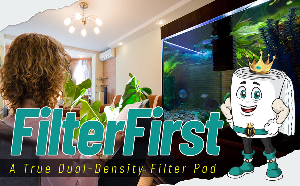 Aquarium Filter Pad – FilterFirst Aquarium Filter Media Roll for Cryst –  Aquatic Experts