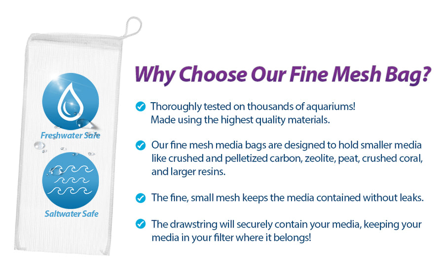 fine mesh media bag