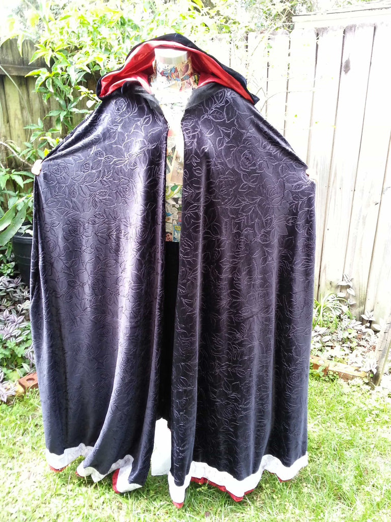velvet cloaks and capes