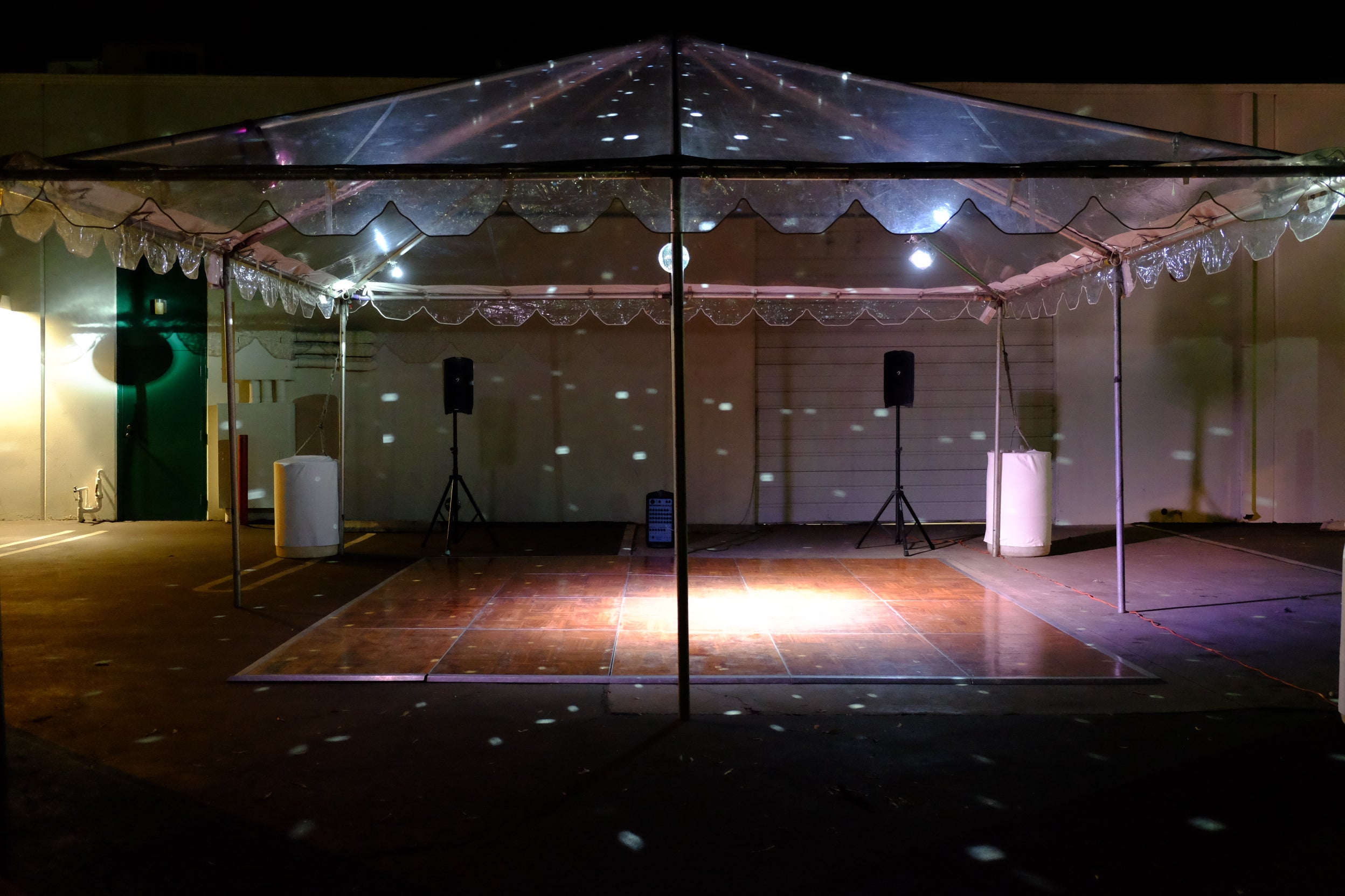 Party Tent Rental Package With Dance Floor Orange County Ca On