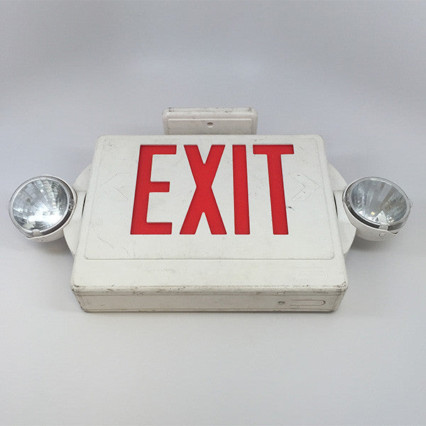 Lighted Exit Sign