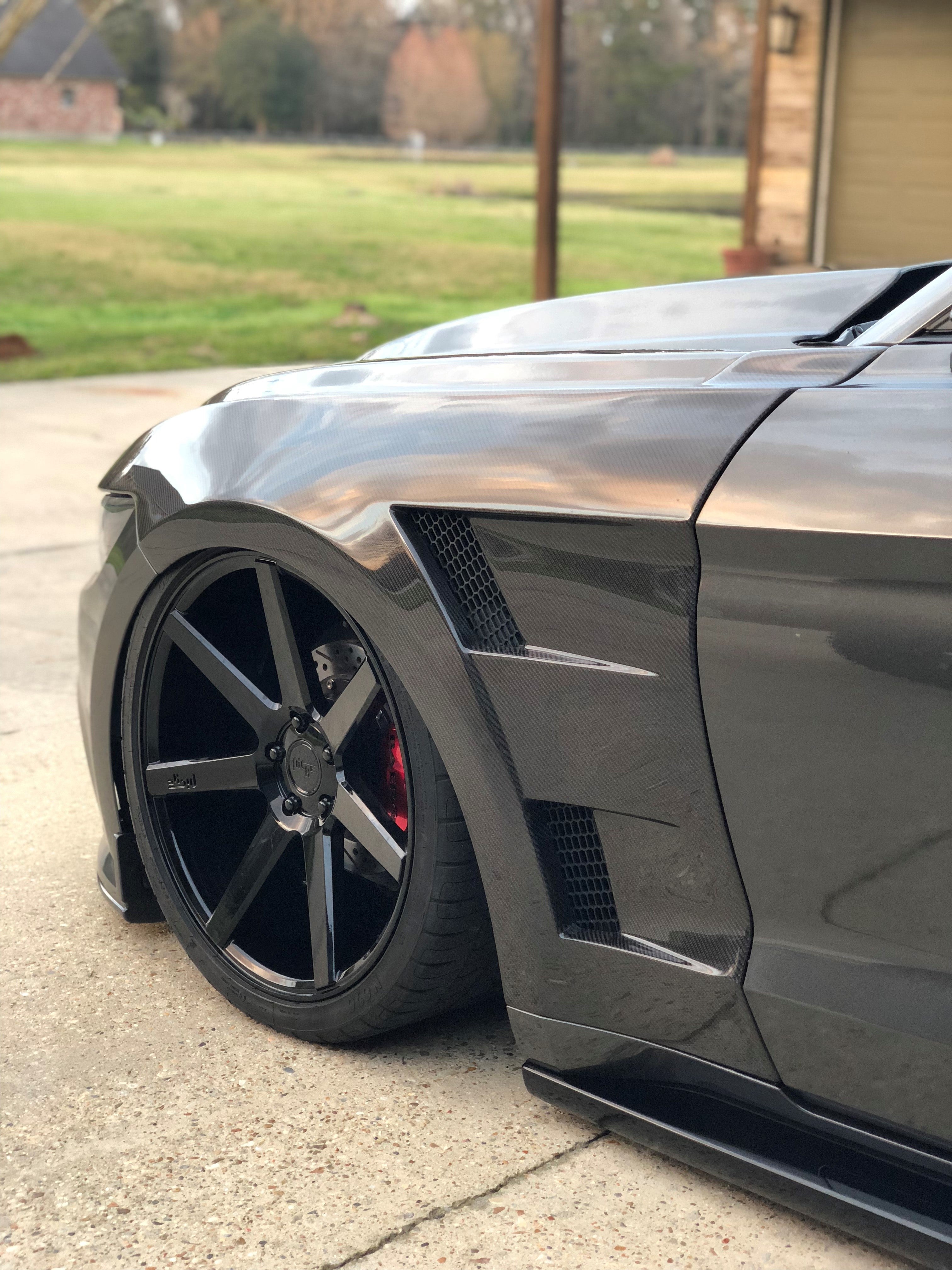 2017 mustang fender flares