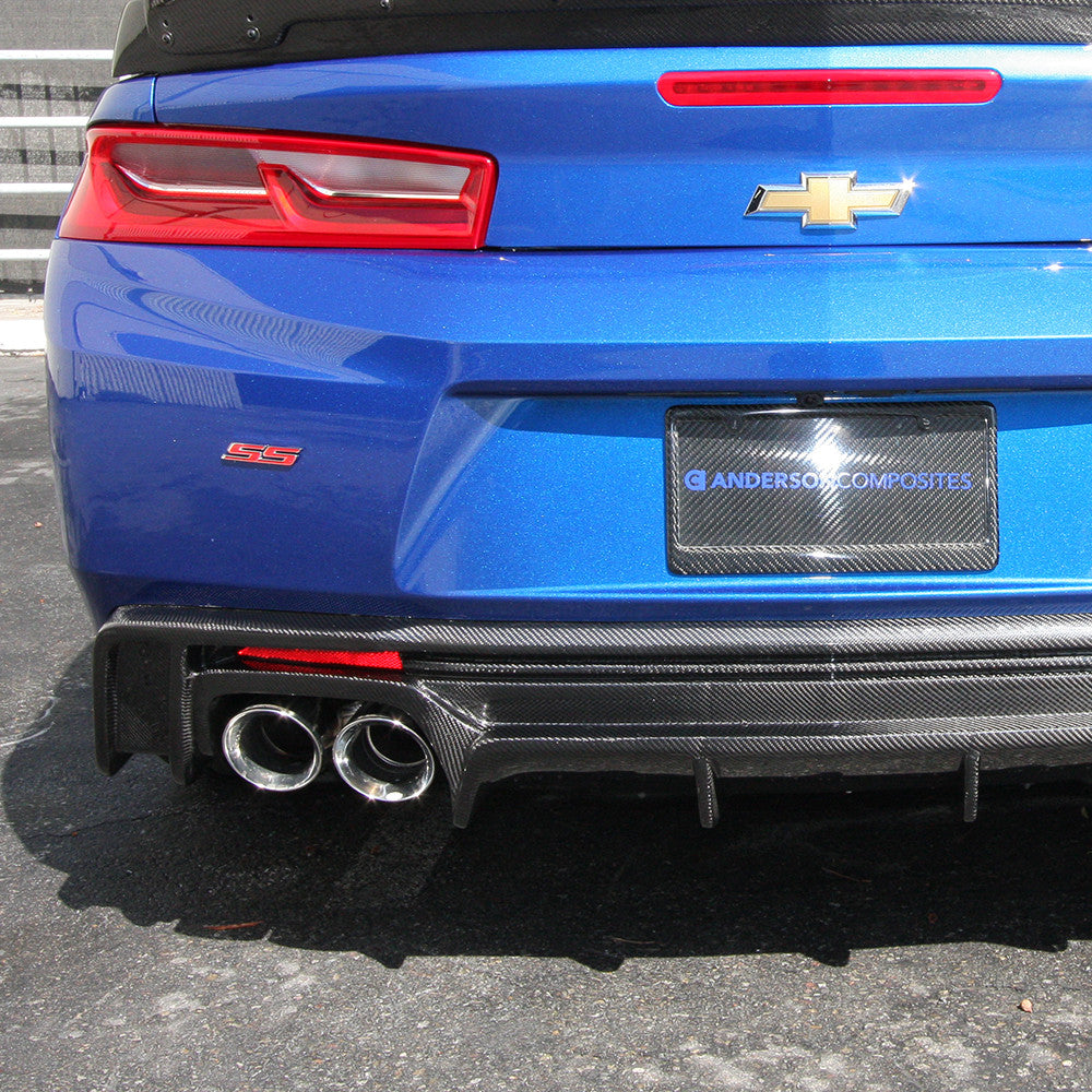 2016-2020 Camaro Carbon Fiber Rear Diffuser | Anderson Composites