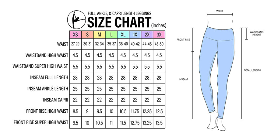 lululemon underwear size chart