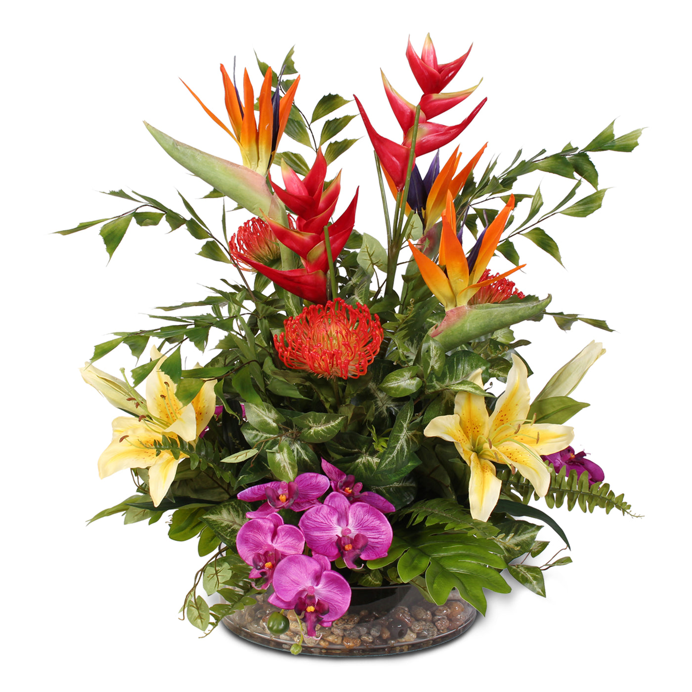 artificial floral arrangements for office