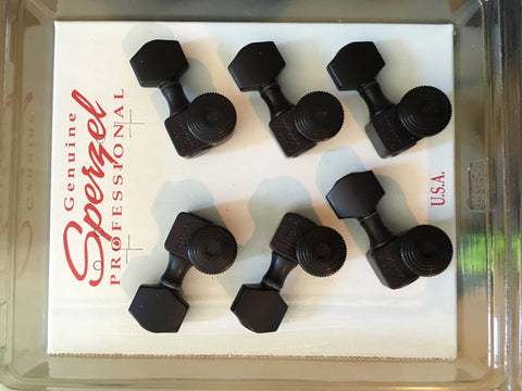 How do I turn my 6 in line or 3x3 Sperzel tuners into a 4x2 set