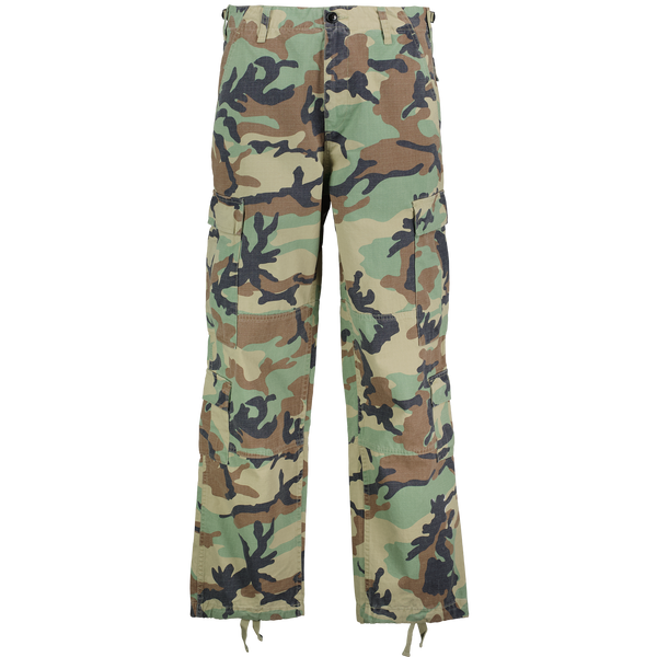 Cotton Ripstop Wide Leg Cargo Pant – Wish Atlanta