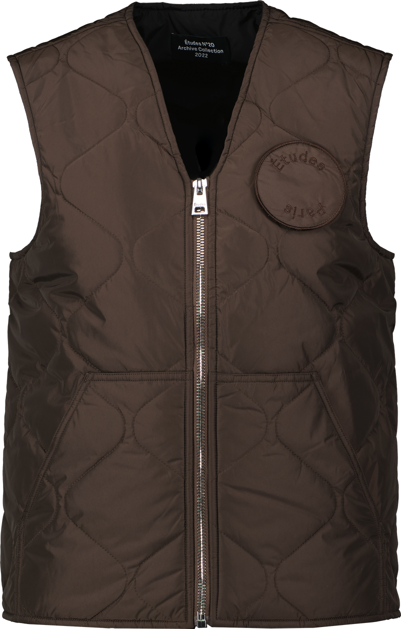 Apex DK Brown Sleeveless Jacket – Wish Atlanta