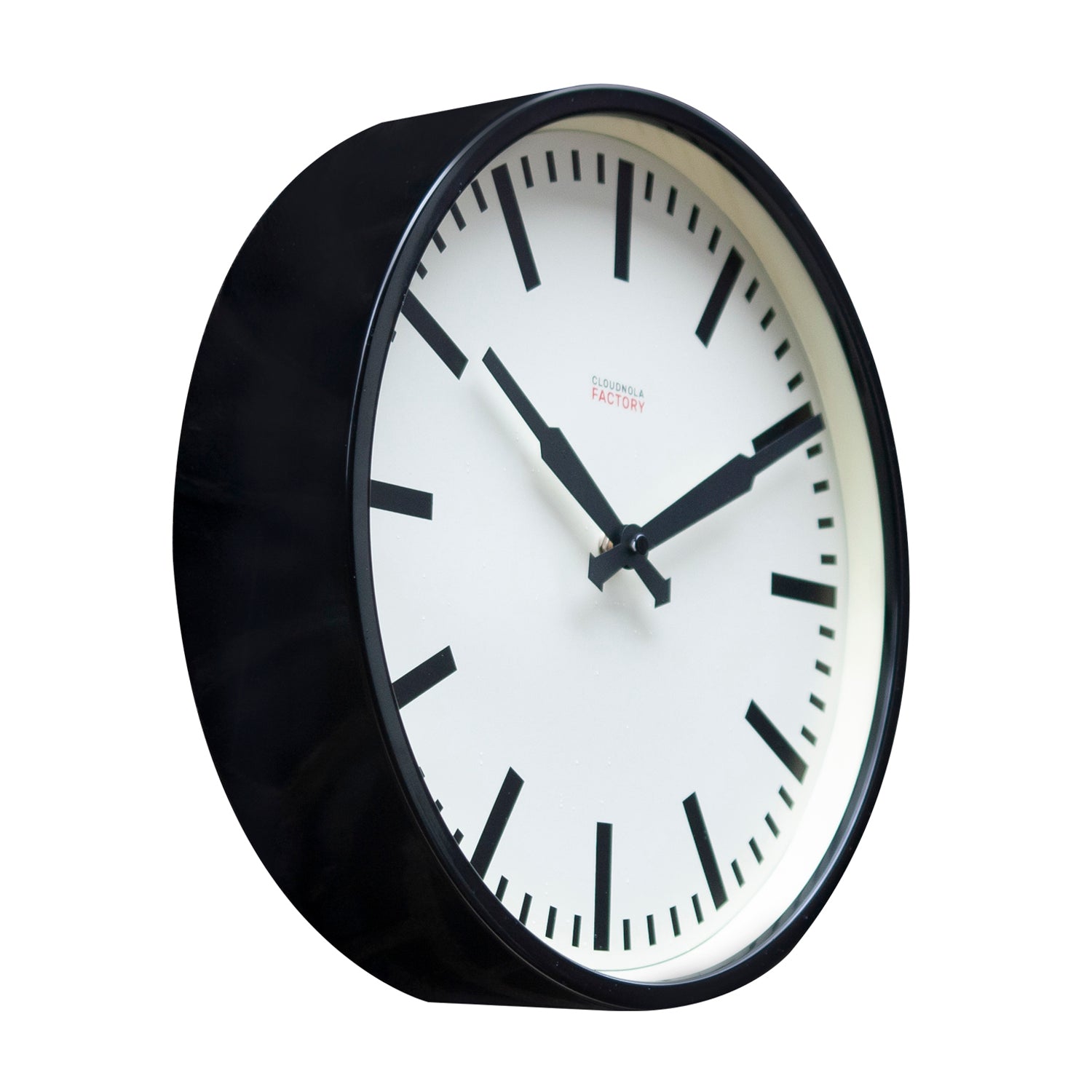 Cloudnola Factory Station Clock - Brushed Gold | Station Wall