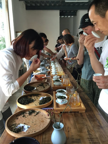 Tea tasting Anxi Tie Guan Yin single origin Meimei Fine Teas 