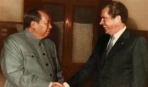 Chairman Mao and President Nixon and Da Hong Pao Tea