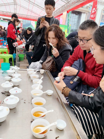 Wuyi rock oolong tea competition