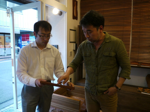 Designer of M+, Mr. Murakami, men's leather brand
