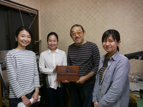 Hiroan, leather craftsman, men's leather accessary