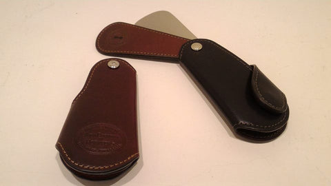 leather holder shoehorn