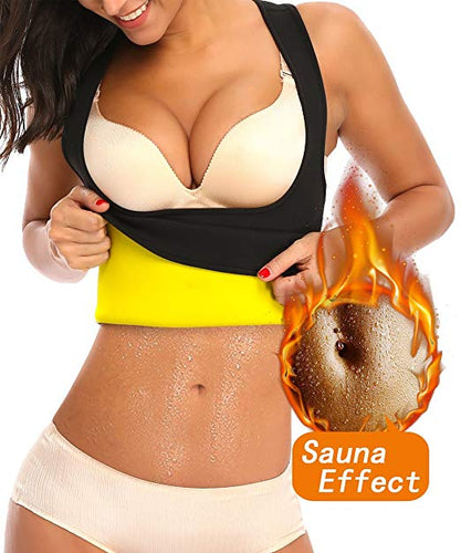 Neoprene Sauna Full Body Suit without Sleeves –