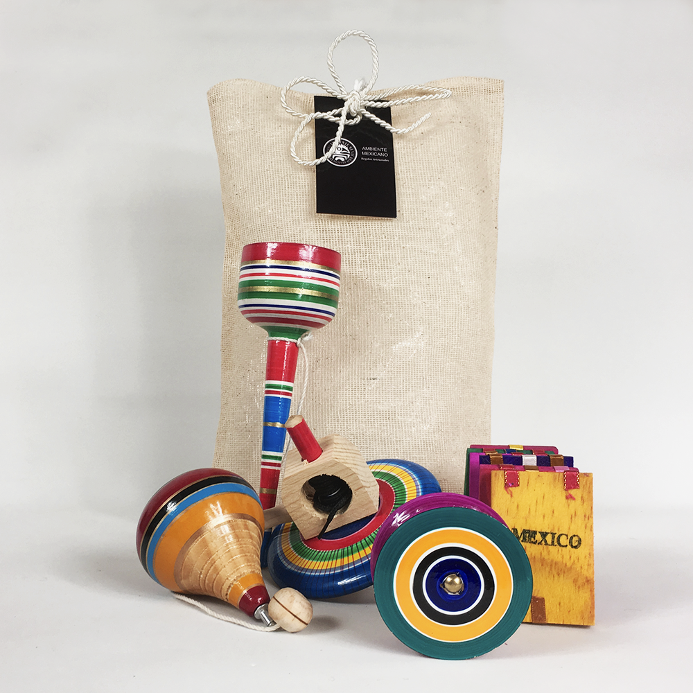 Kit De Juguetes Mexicanos Tradicionales Ambiente Mexicano