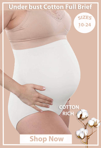 Maternity Underbust Cotton Full Brief