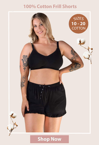 100% Cotton Frill Shorts