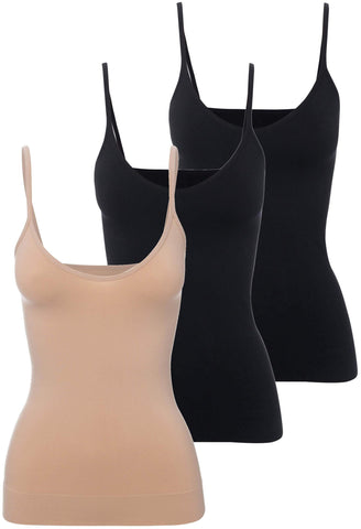 Open Bust Shaping Adjustable Strap Cami