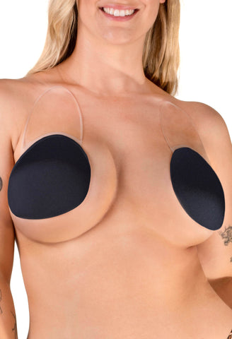 Invisible Silicone Bra for Enlarged Breasts