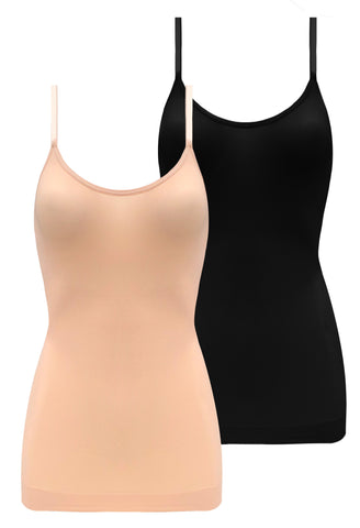 TAIPOVE Extra Long Tank Tops for Women Cotton Camisoles Basic Tanks Slips  Sleeveless Cami Undershirts Casual 3 Pack at  Women's Clothing store