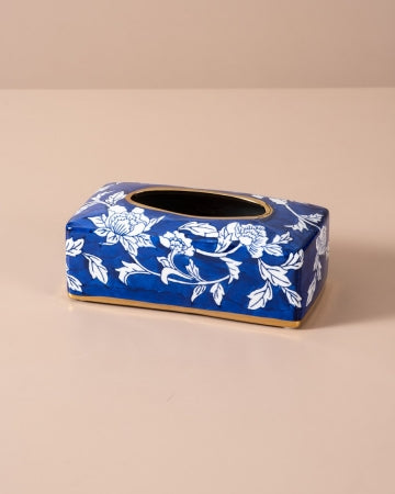 Contemporary Chinoiserie Tissue Holder