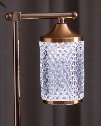 Shimmering Elegance: Crystal Table Lamp - The Decor Kart