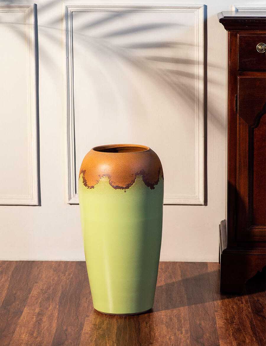 Tuscan Floor Vase Small Thedecorkart