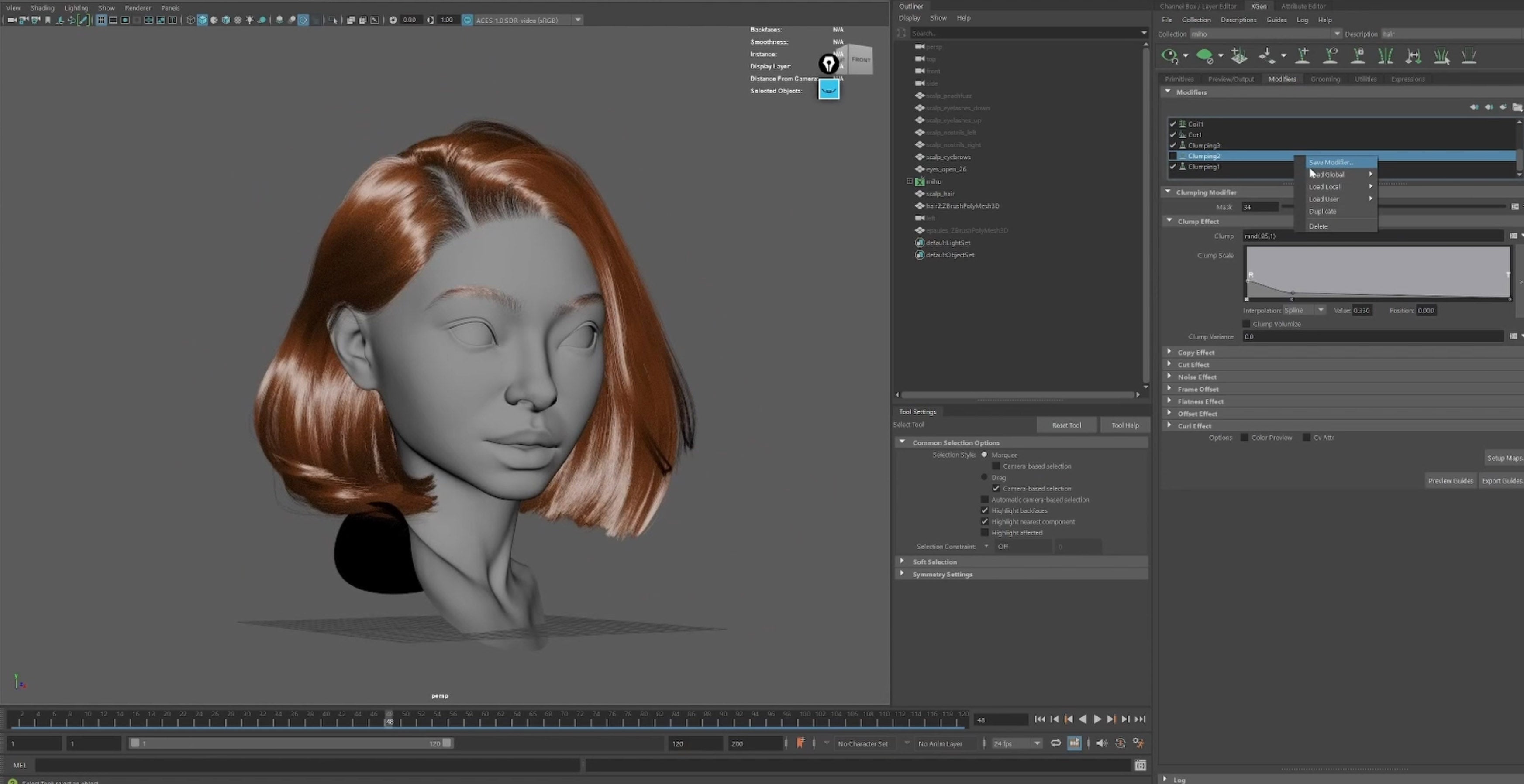 Making of Miho – Texturing.xyz