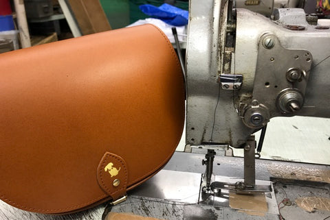 The Making of a Teddy Maximus Saddle Bag