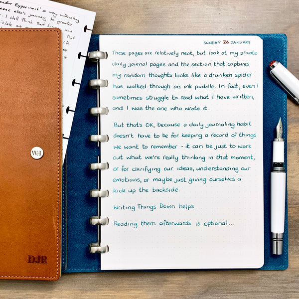 Reading Your Journal Is Optional...