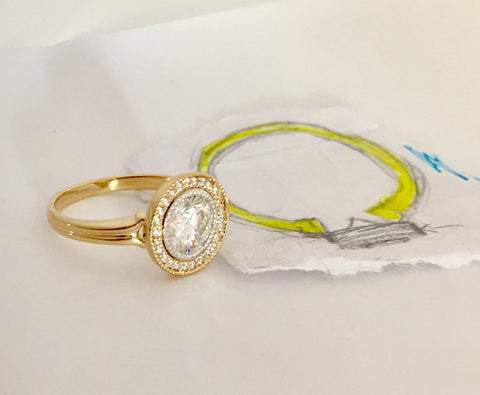 Engagement Ring Redone by Rubini Jewelers