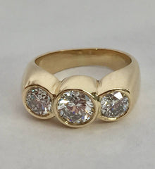 Dad's Gold Diamond Ring Surgically Altered by Rubini Jewelers