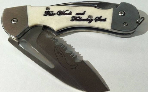 Engraved knife