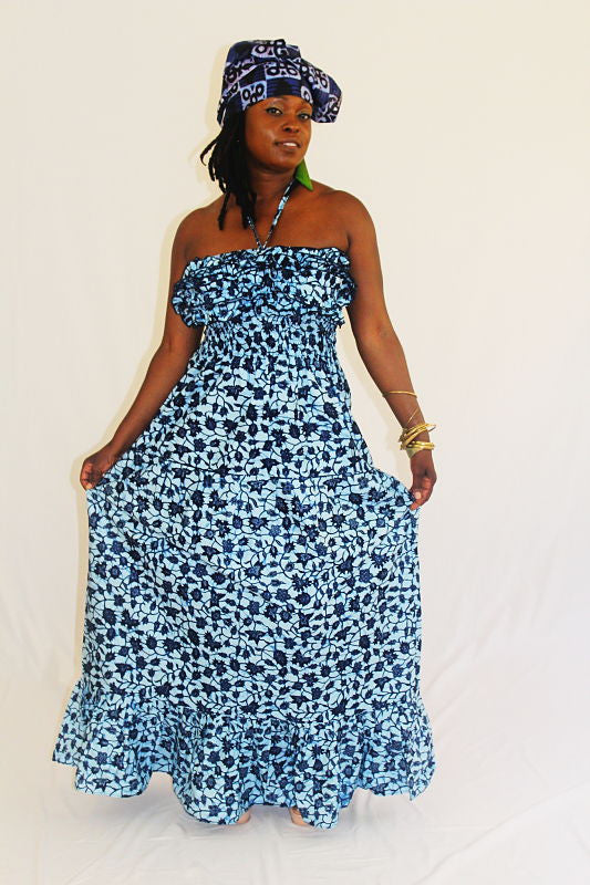 african print sun dresses