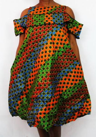 African Women’s Traditional Dresses, African Fashion Print Dresses ...