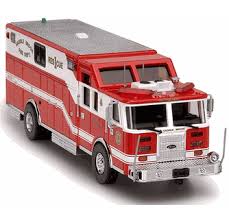 1:64 CODE 3: HEAVY RESCUE TRUCK SADDLE BROOK FIRE DEPT | Lee's Toy