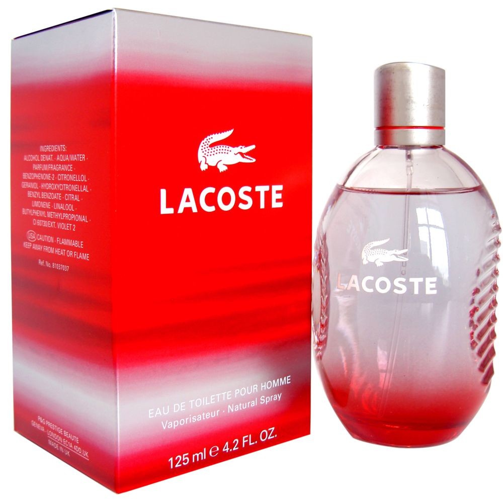 lacoste red man