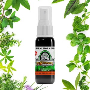 BluntPower Odor Eliminator - Sparkling Herbs Scent - Master Creations Air Fresheners - Bathroom Odor