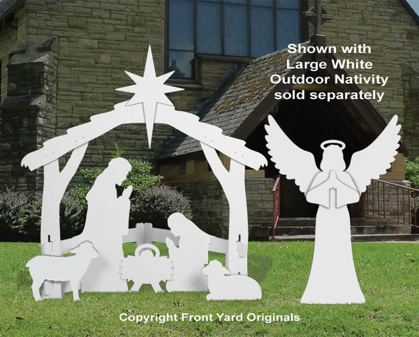 Large Outdoor Praying Angel – Front Yard Originals