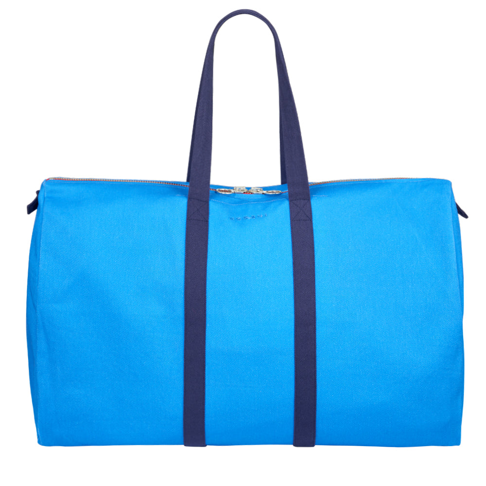 Udeshi blue holdall bag