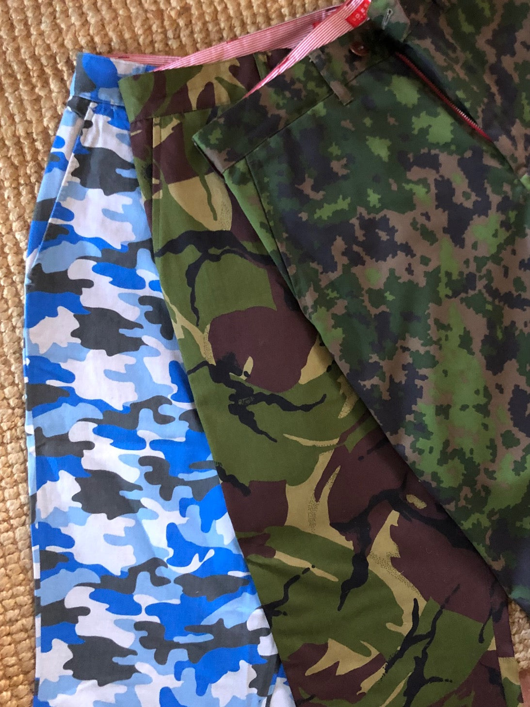 udeshi camouflage trousers chino khaki